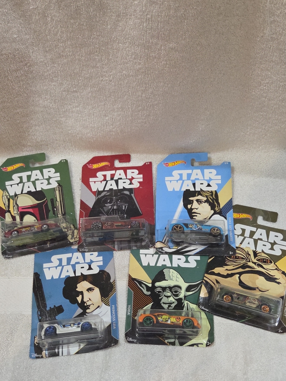 STAR WARS HOT WHEELS FROM 2017